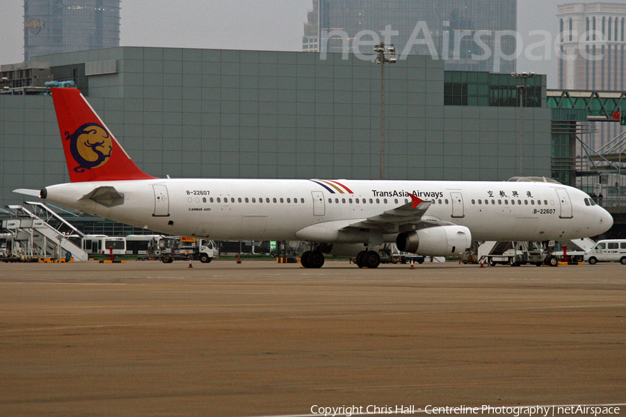 TransAsia Airways Airbus A321-231 (B-22607) | Photo 105240