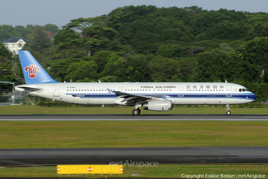 China Southern Airlines Airbus A321-231 (B-2283) | Photo 17920