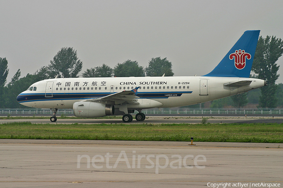 China Southern Airlines Airbus A319-132 (B-2294) | Photo 291055