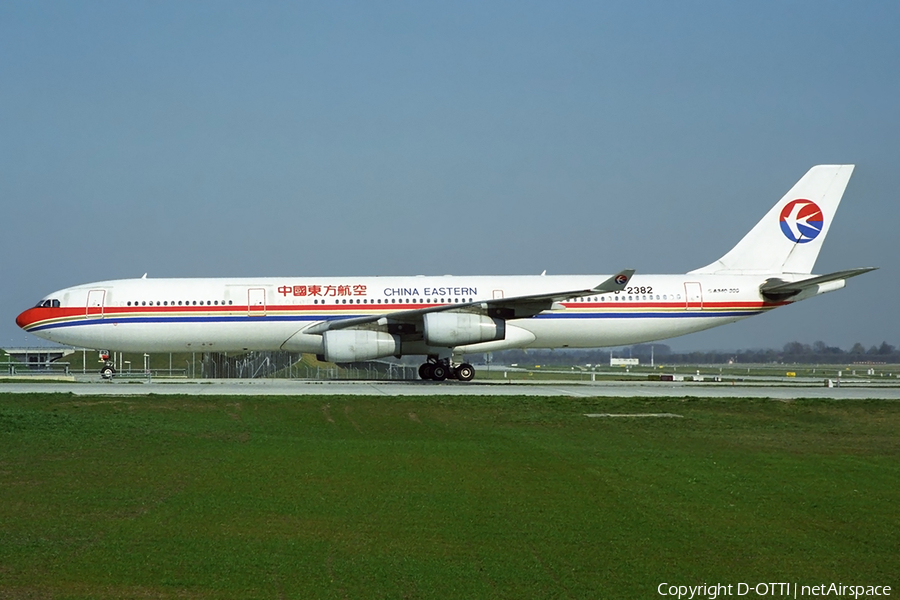 China Eastern Airlines Airbus A340-313X (B-2382) | Photo 391262