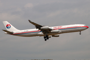 China Eastern Airlines Airbus A340-313X (B-2384) at  Johannesburg - O.R.Tambo International, South Africa