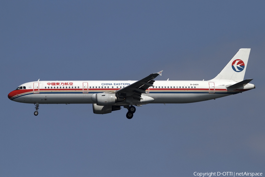China Eastern Airlines Airbus A321-211 (B-2420) | Photo 418619