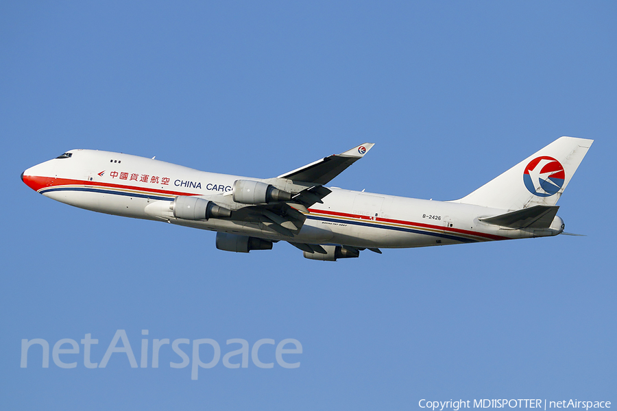China Cargo Airlines Boeing 747-40BERF (B-2426) | Photo 172654