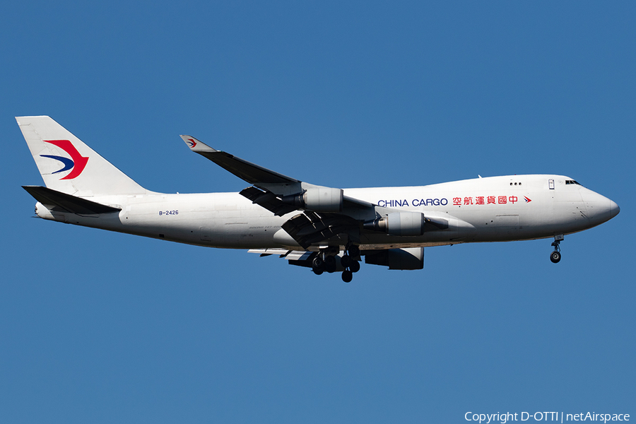 China Cargo Airlines Boeing 747-40BERF (B-2426) | Photo 402839