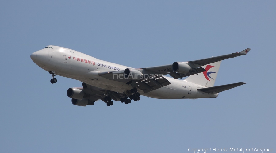 China Cargo Airlines Boeing 747-40BERF (B-2426) | Photo 435174
