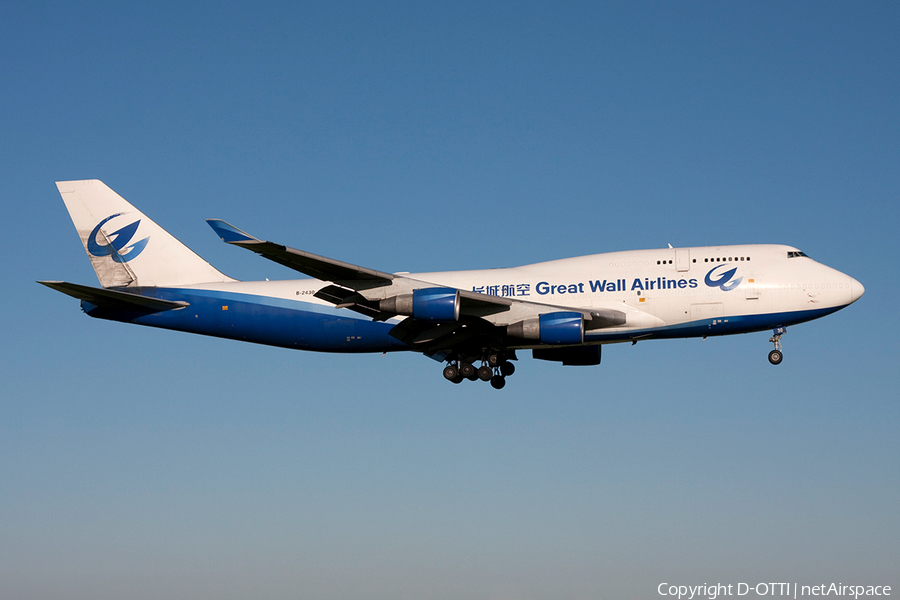 Great Wall Airlines Boeing 747-412F (B-2430) | Photo 358327