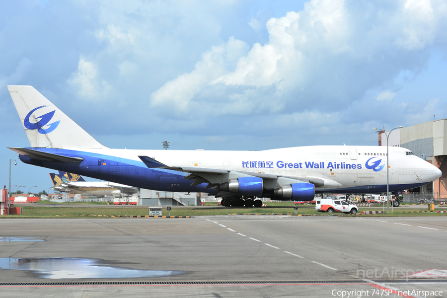 Great Wall Airlines Boeing 747-412F (B-2430) | Photo 46110