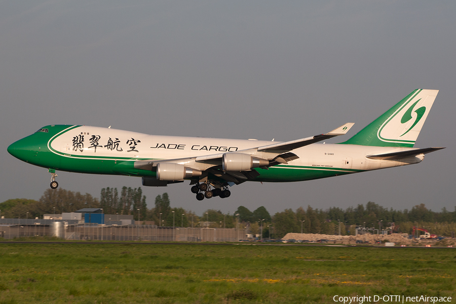 Jade Cargo International Boeing 747-4EV(ERF) (B-2440) | Photo 199174