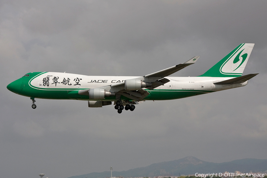 Jade Cargo International Boeing 747-4EV(ERF) (B-2440) | Photo 365849