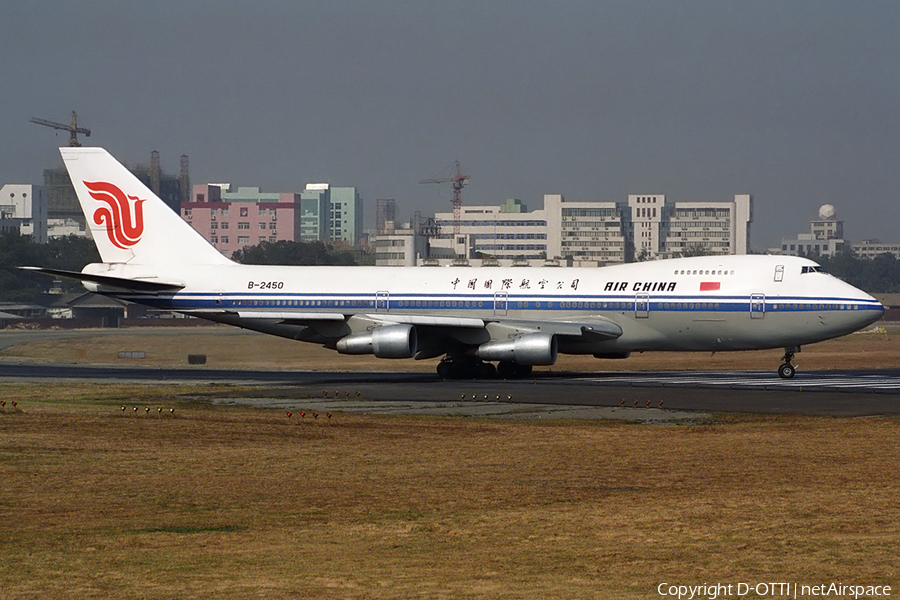 Air China Boeing 747-2J6B(M) (B-2450) | Photo 163022