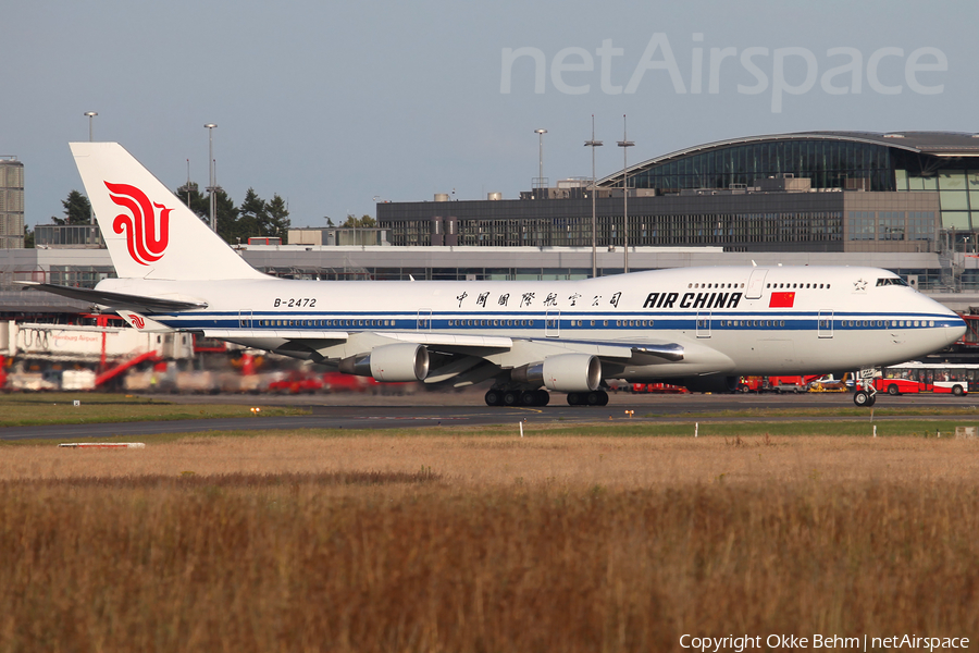 Air China Boeing 747-4J6 (B-2472) | Photo 206621