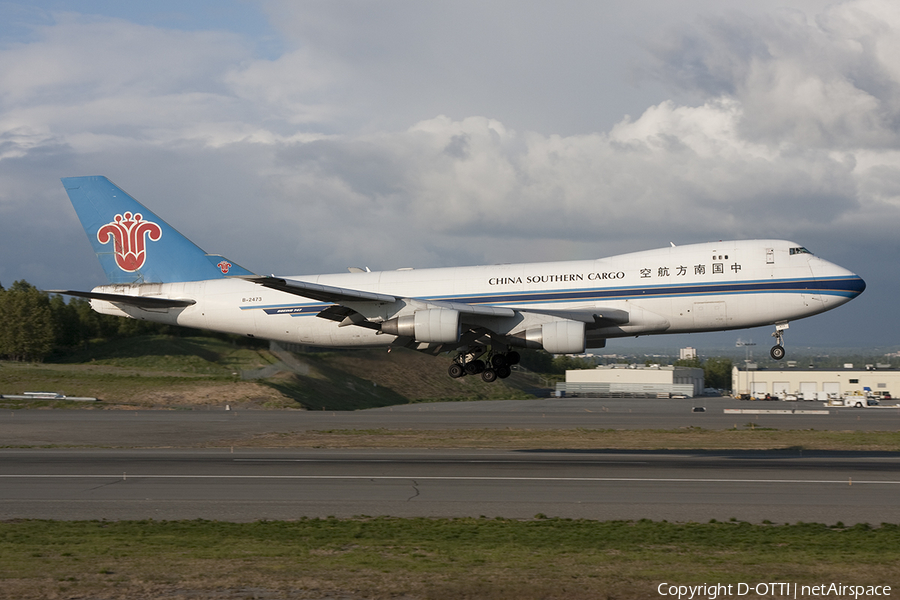 China Southern Cargo Boeing 747-41BF(SCD) (B-2473) | Photo 360241