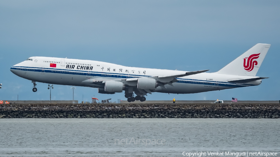 Air China Boeing 747-89L (B-2480) | Photo 168581