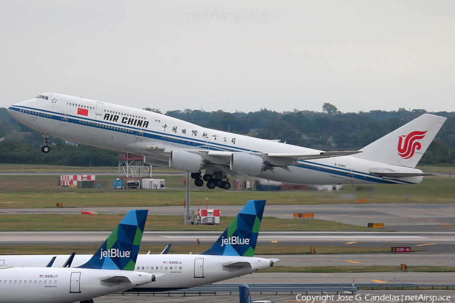 Air China Boeing 747-89L (B-2485) | Photo 529954
