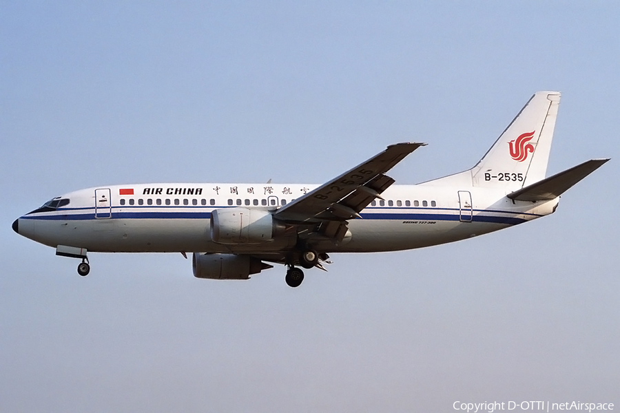 Air China Boeing 737-3J6 (B-2535) | Photo 163051