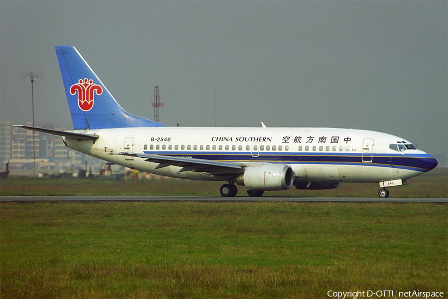 China Southern Airlines Boeing 737-5Y0 (B-2546) | Photo 290849