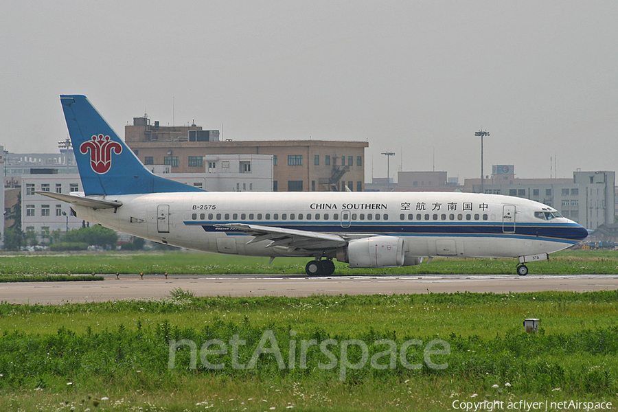 China Southern Airlines Boeing 737-37K (B-2575) | Photo 160652