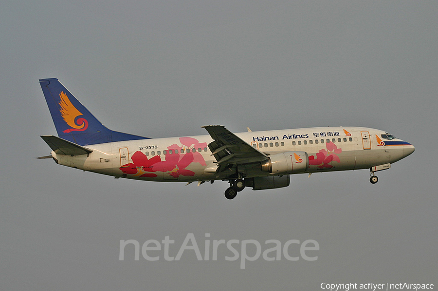 Hainan Airlines Boeing 737-33A (B-2578) | Photo 160961