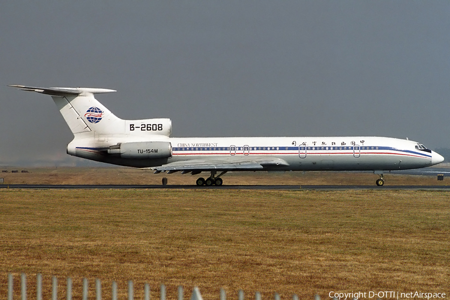 China Northwest Airlines Tupolev Tu-154M (B-2608) | Photo 163033