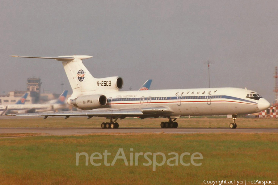 China Northwest Airlines Tupolev Tu-154M (B-2609) | Photo 403618