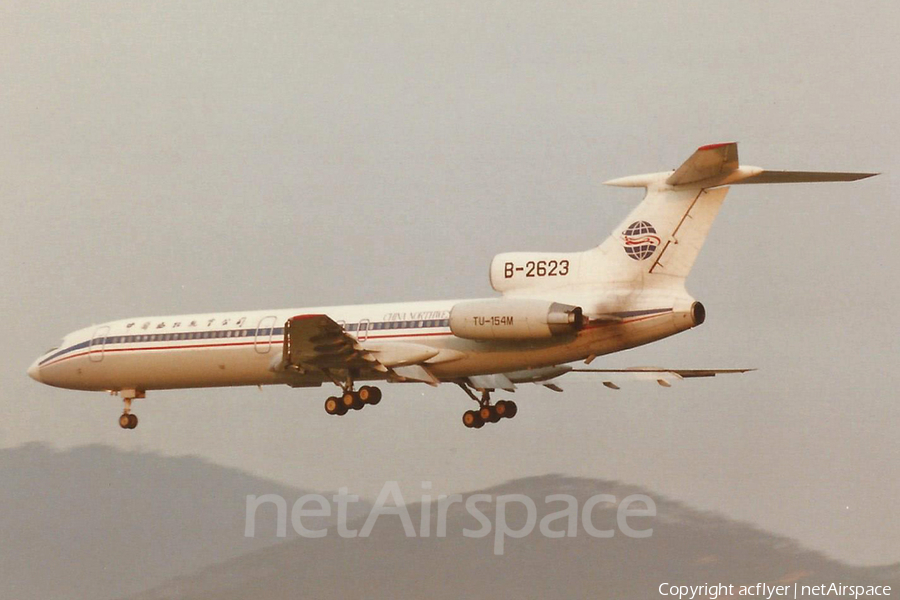 China Northwest Airlines Tupolev Tu-154M (B-2623) | Photo 403619