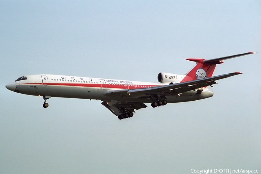 Sichuan Airlines Tupolev Tu-154M (B-2624) | Photo 290853