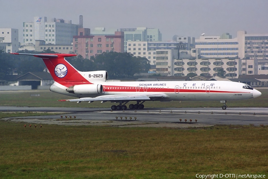 Sichuan Airlines Tupolev Tu-154M (B-2629) | Photo 290279