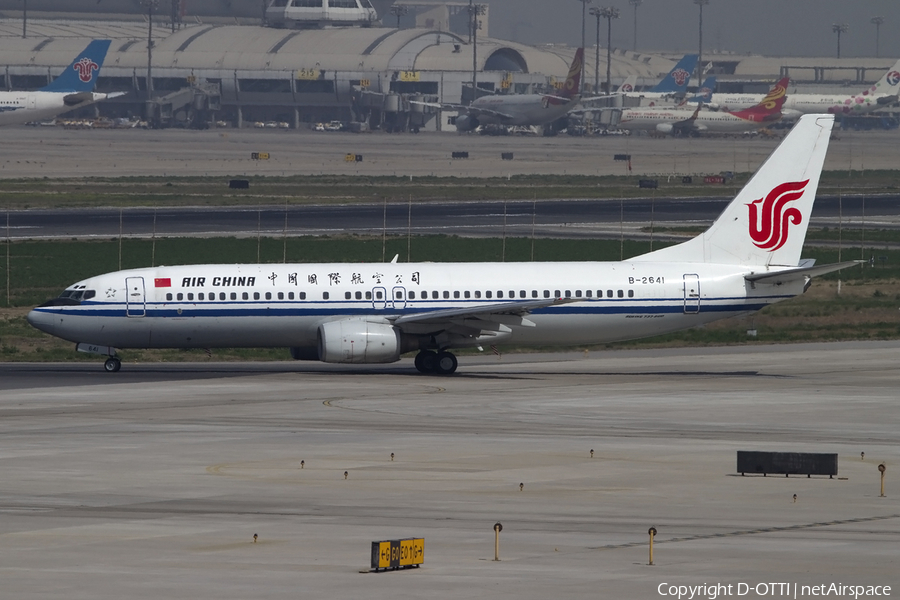 Air China Boeing 737-89L (B-2641) | Photo 406908