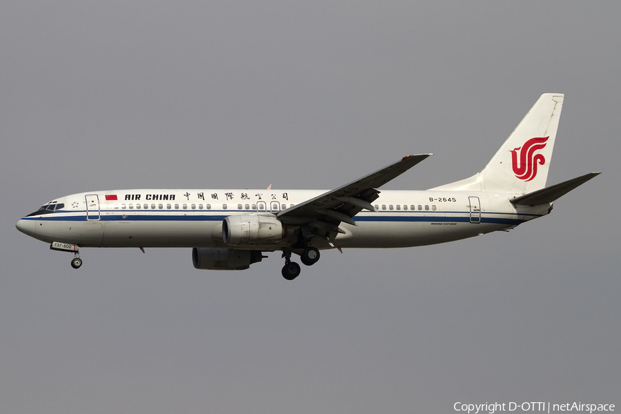 Air China Boeing 737-89L (B-2645) | Photo 407083