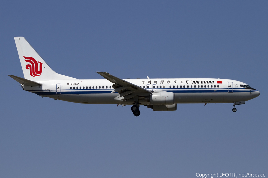 Air China Boeing 737-89L (B-2657) | Photo 406536