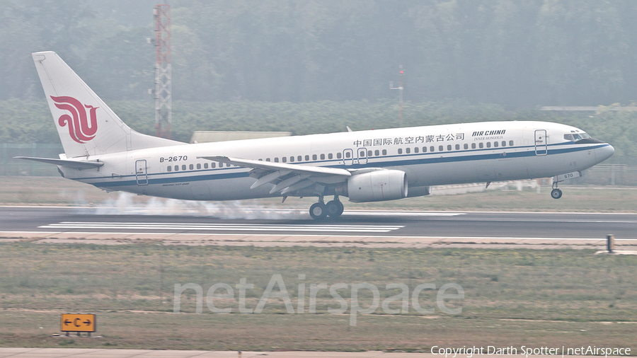 Air China Inner Mongolia Boeing 737-89L (B-2670) | Photo 249897