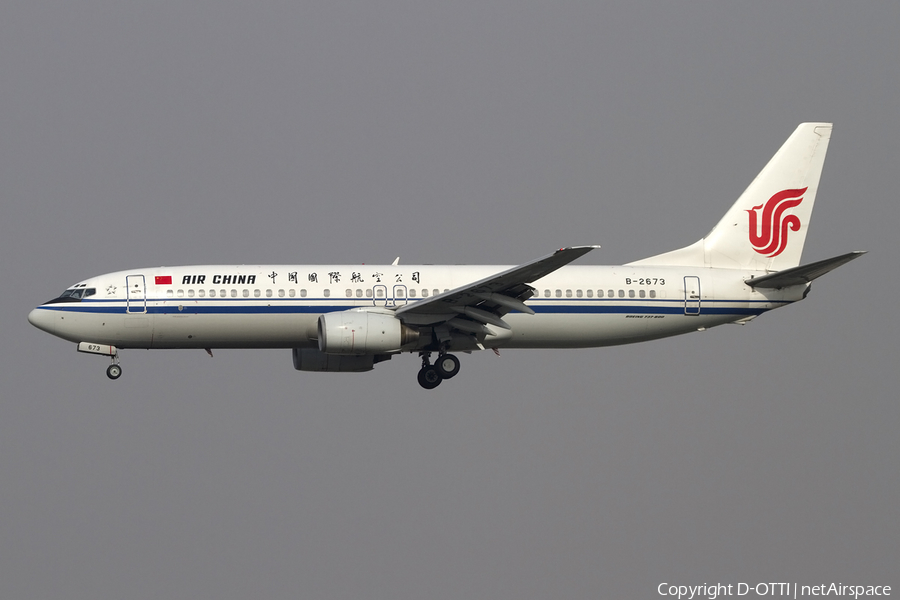 Air China Boeing 737-86N (B-2673) | Photo 405878