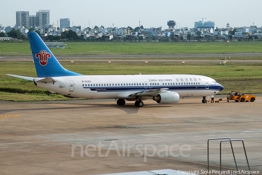 China Southern Airlines Boeing 737-81B (B-2694) | Photo 377922