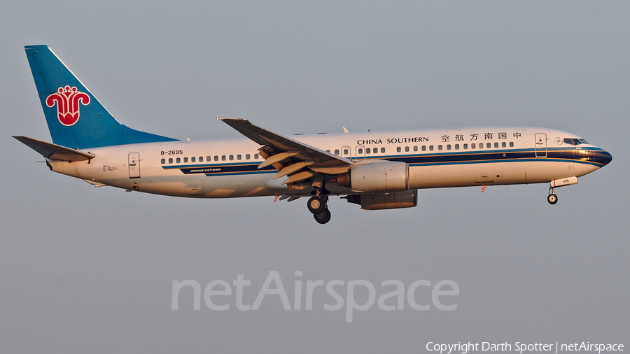 China Southern Airlines Boeing 737-81B (B-2695) | Photo 318018