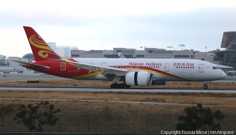 Hainan Airlines Boeing 787-8 Dreamliner (B-2722) | Photo 435182