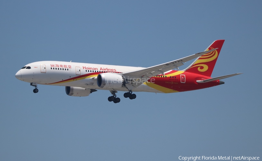 Hainan Airlines Boeing 787-8 Dreamliner (B-2723) | Photo 552473