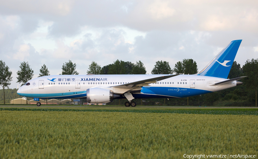 Xiamen Airlines Boeing 787-8 Dreamliner (B-2761) | Photo 113938