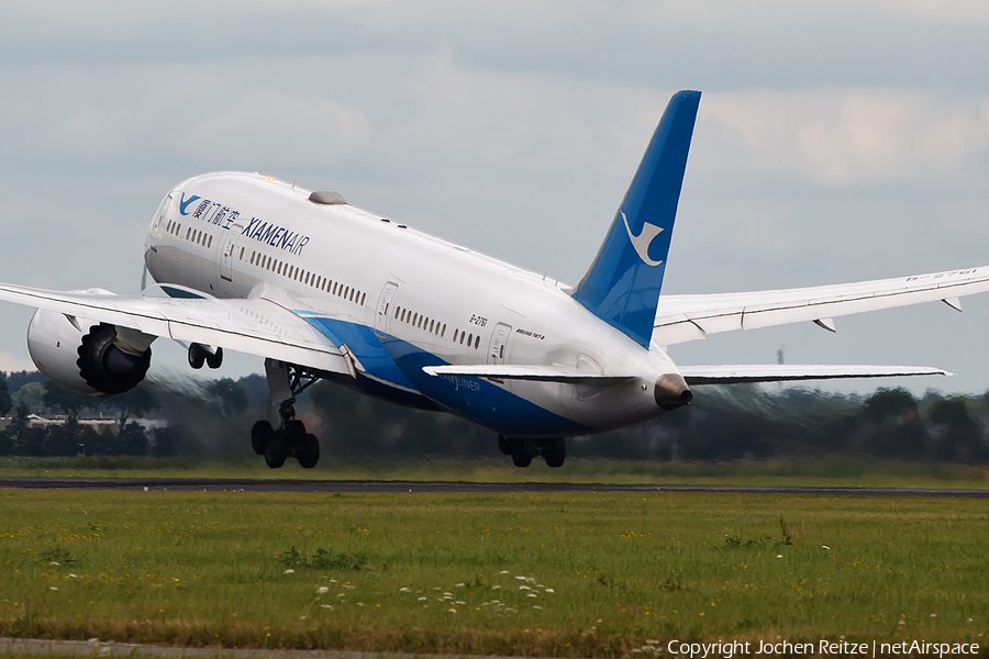 Xiamen Airlines Boeing 787-8 Dreamliner (B-2761) | Photo 117317