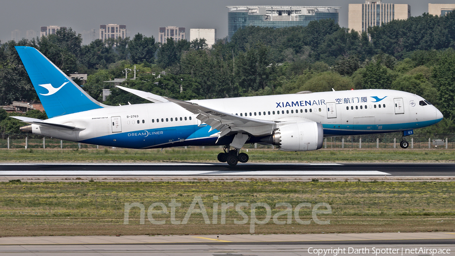 Xiamen Airlines Boeing 787-8 Dreamliner (B-2763) | Photo 251109