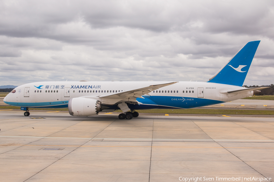 Xiamen Airlines Boeing 787-8 Dreamliner (B-2769) | Photo 284653