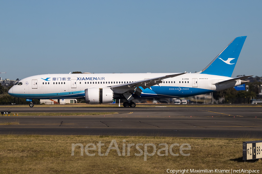 Xiamen Airlines Boeing 787-8 Dreamliner (B-2769) | Photo 389808