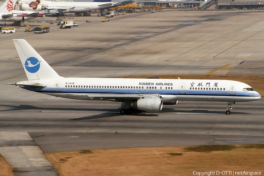 Xiamen Airlines Boeing 757-25C (B-2819) | Photo 157536