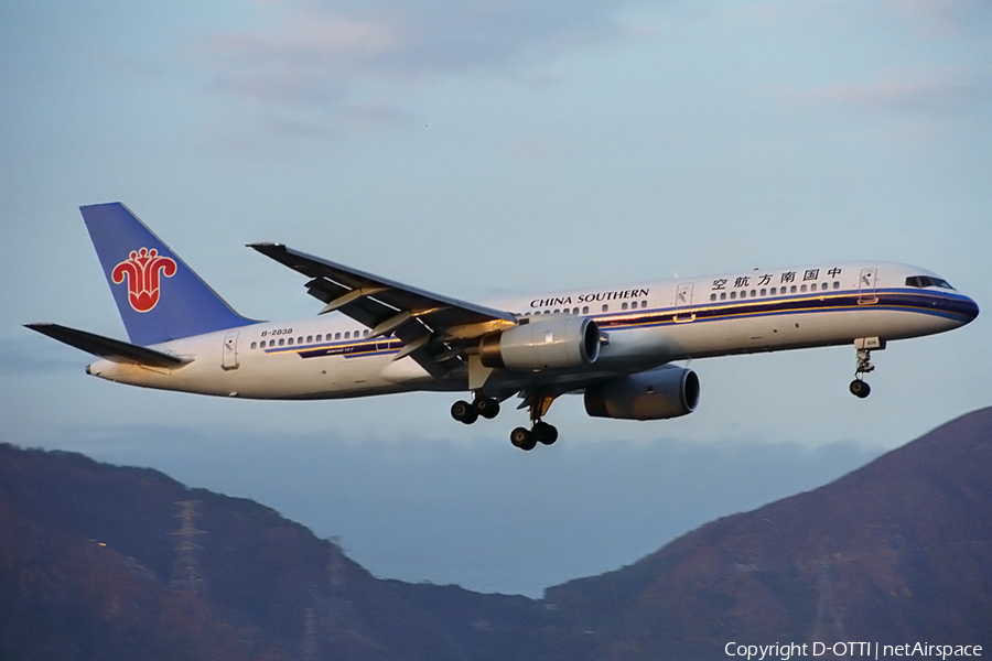 China Southern Airlines Boeing 757-2Z0 (B-2838) | Photo 163630