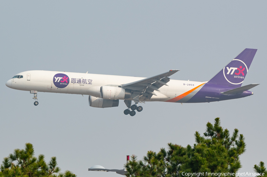 YTO Cargo Airlines Boeing 757-28S(PCF) (B-2859) | Photo 600807