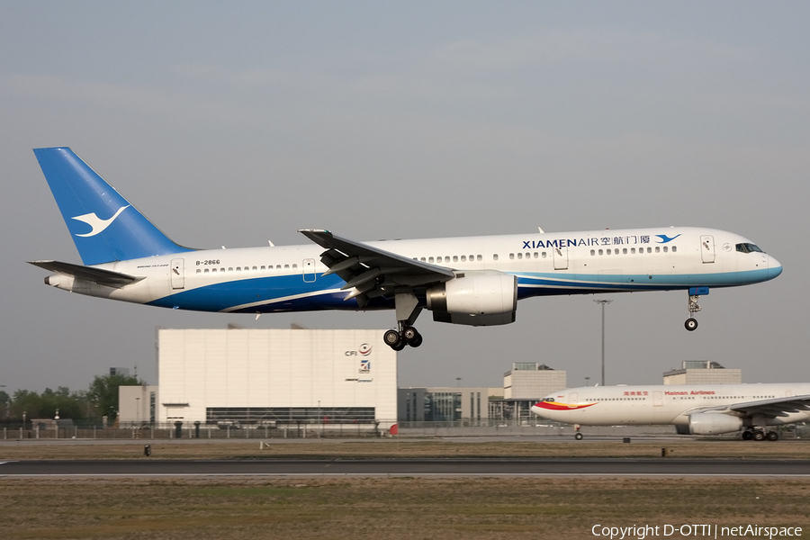 Xiamen Airlines Boeing 757-25C (B-2866) | Photo 407169