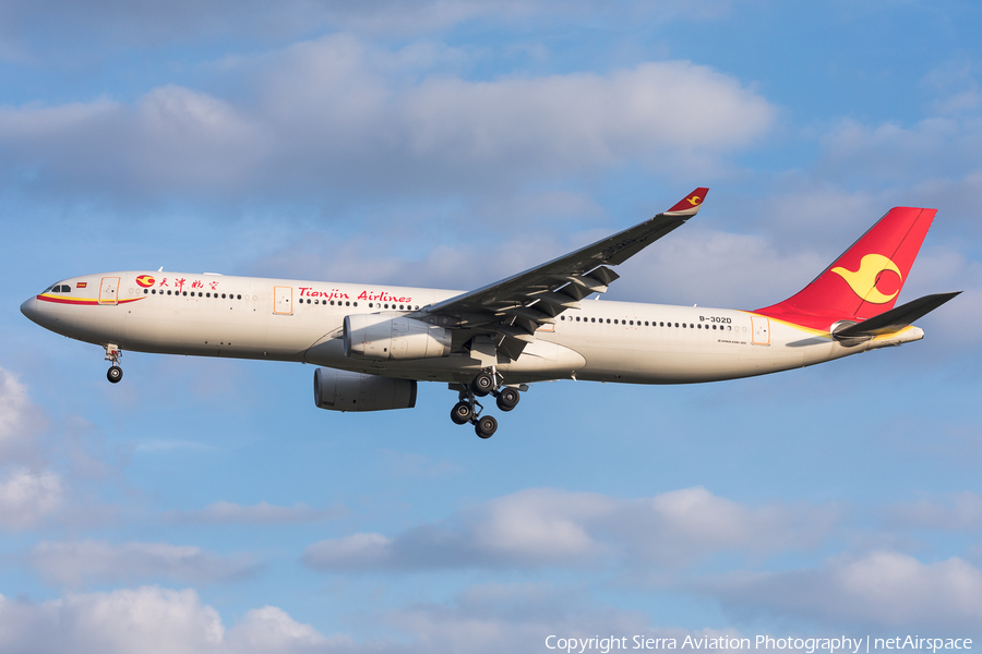 Tianjin Airlines Airbus A330-343 (B-302D) | Photo 387105