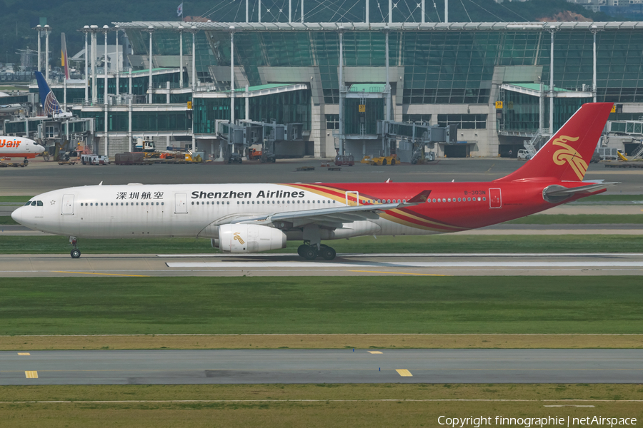 Shenzhen Airlines Airbus A330-343E (B-303N) | Photo 520381