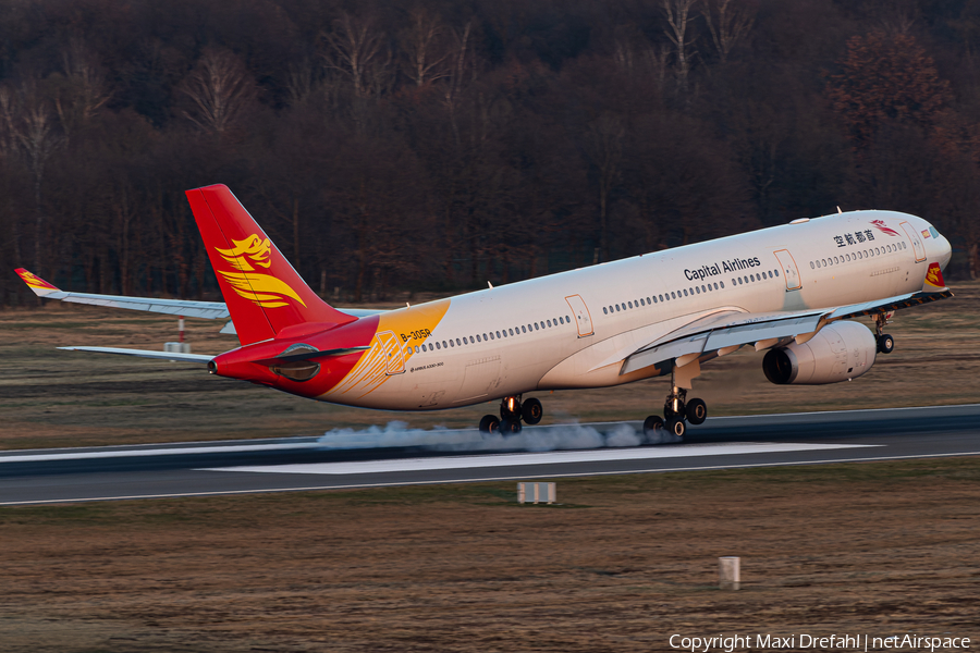 Capital Airlines Airbus A330-343E (B-305R) | Photo 500351