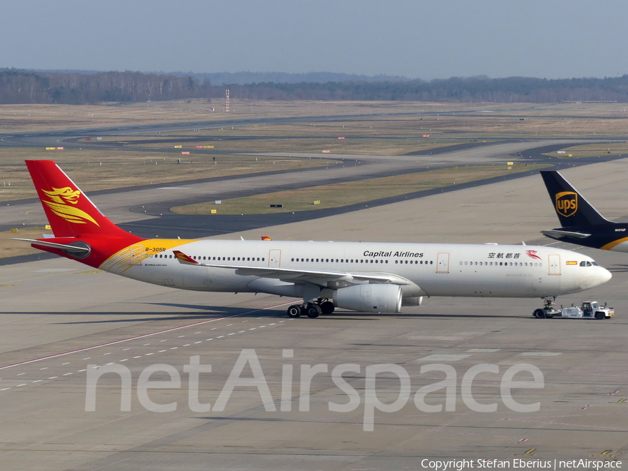 Capital Airlines Airbus A330-343E (B-305R) | Photo 500551