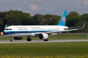 China Southern Airlines Airbus A321-253N (B-306K) at  Hamburg - Finkenwerder, Germany